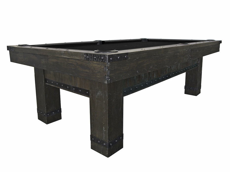 plank and hide morse pool table grey stock