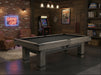 plank and hide morse pool table game room rendering