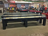 parsons shuffleboard table black side view