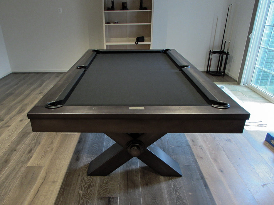 plank and hide vox pool table room setting