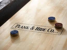 Plank and Hide Paxton Shuffleboard Table
