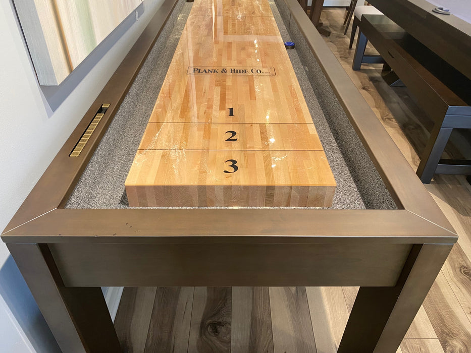 Plank and Hide Lana Shuffleboard Table