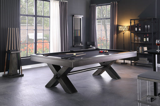 plank and hide vox steel pool table stock room