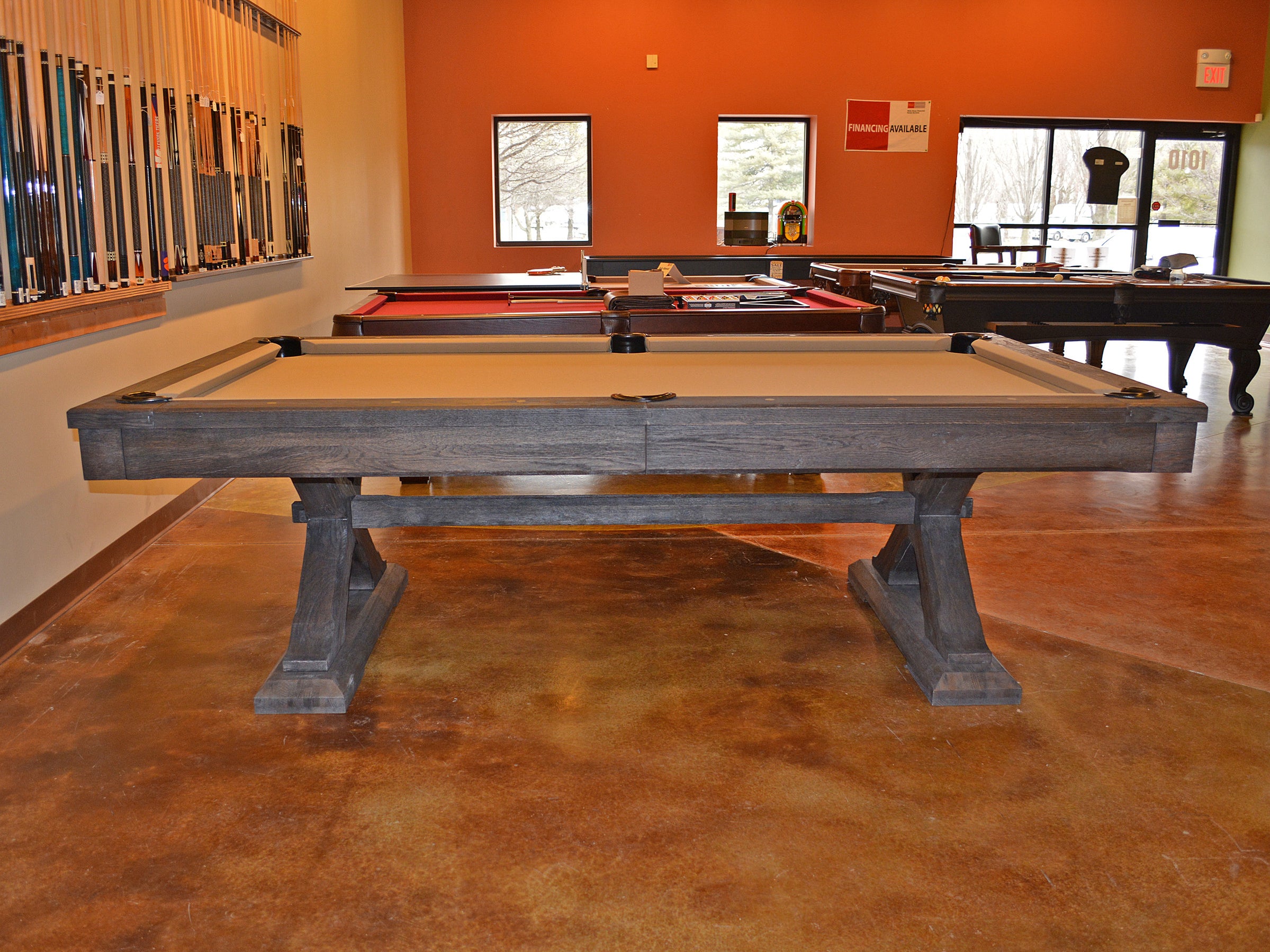 Presidential Kariba Pool Table — Robbies Billiards & Game Room Design