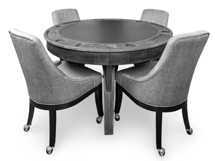 Poker table and chairs deals