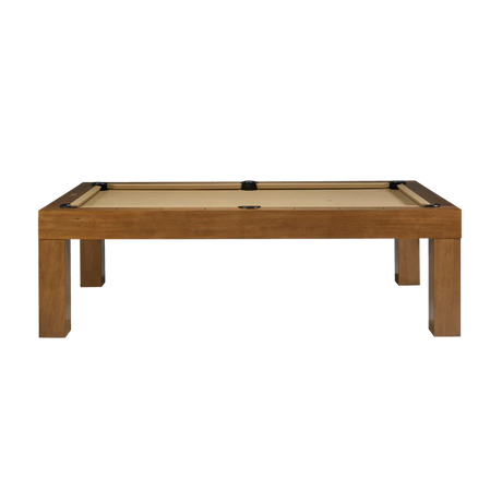 american heritage alta pool table walnut side