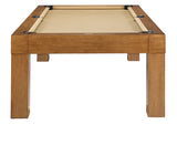 american heritage alta pool table walnut end