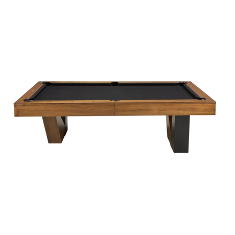 american heritage annex pool table walnut stock side
