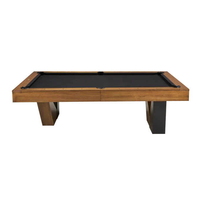 american heritage annex pool table walnut stock side