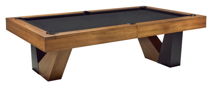 american heritage annex pool table walnut stock detail