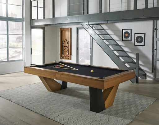 american heritage annex pool table walnut stock