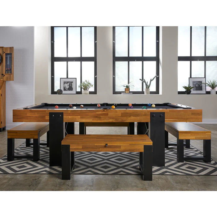 american heritage knoxville pool table room side