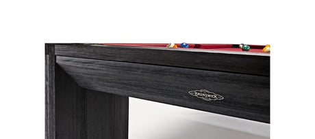 brunswick pursuit pool table  edge detail