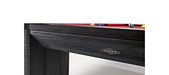 brunswick pursuit pool table  edge detail