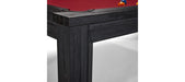 brunswick pursuit pool table corner detail