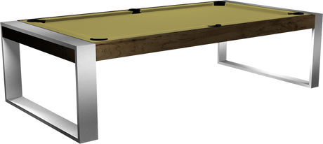 canada billiard revolution pool table green