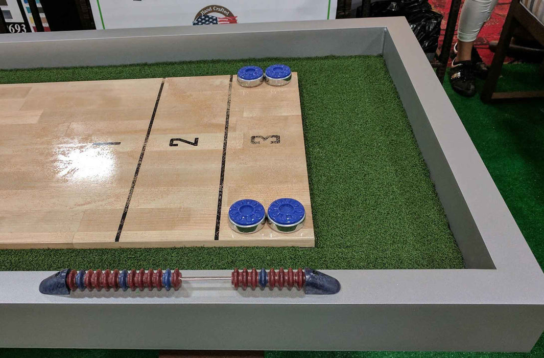 Outdoor Shuffleboard Table detail