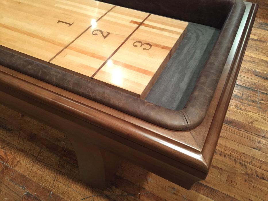 California House City Shuffleboard Table detail