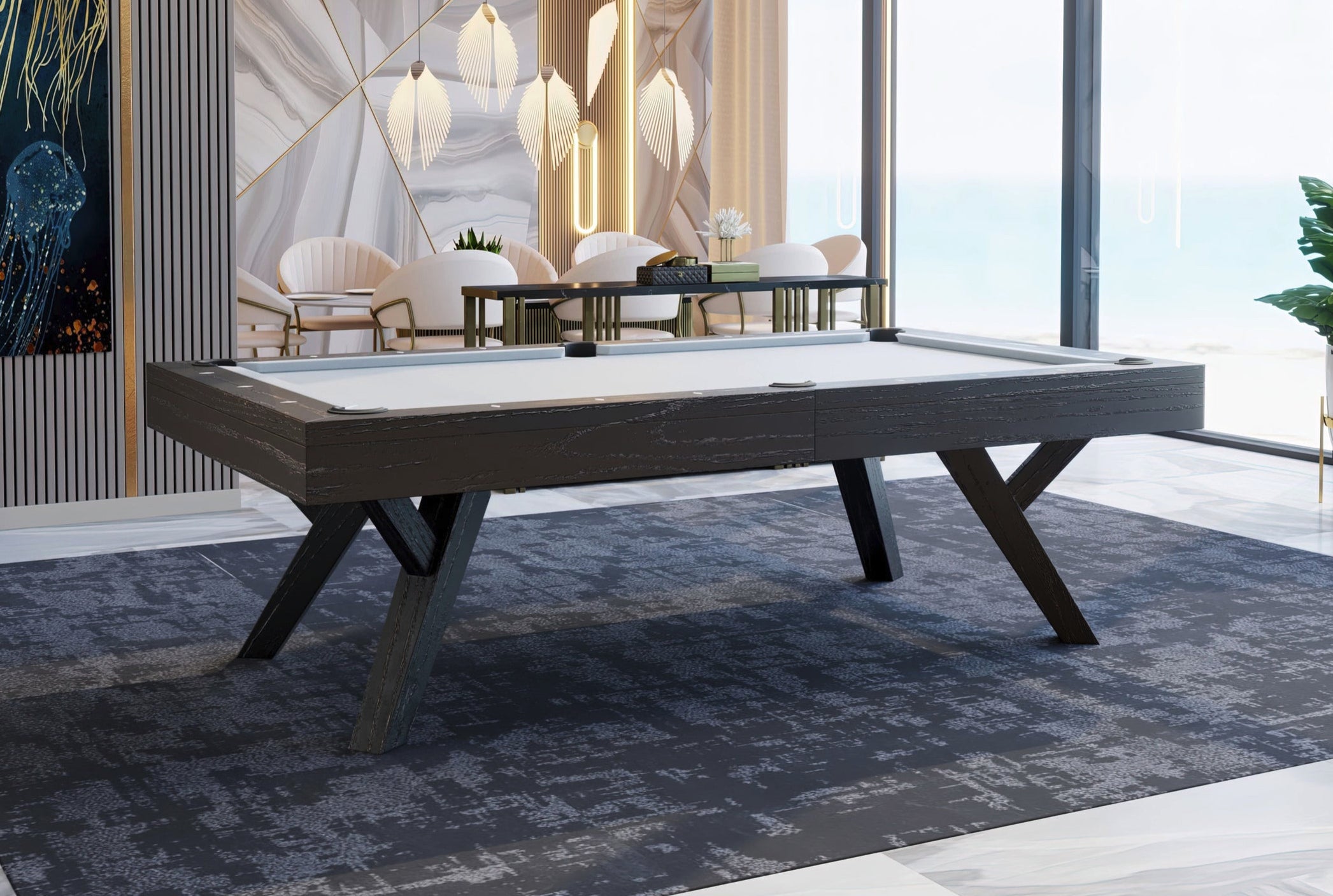 Presidential Tyler Pool Table — Robbies Billiards & Game Room Design