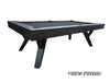 presidential tyler pool table black onyx