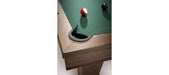 Brunswick Winfield pool table nutmeg finish corner